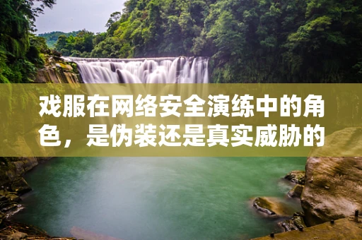 戏服在网络安全演练中的角色，是伪装还是真实威胁的掩护？
