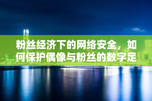 粉丝经济下的网络安全，如何保护偶像与粉丝的数字足迹？