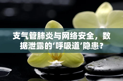 支气管肺炎与网络安全，数据泄露的‘呼吸道’隐患？
