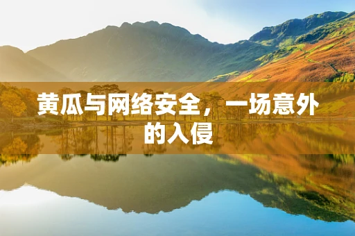 黄瓜与网络安全，一场意外的入侵