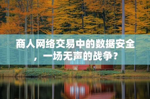 商人网络交易中的数据安全，一场无声的战争？