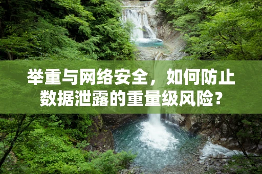 举重与网络安全，如何防止数据泄露的重量级风险？