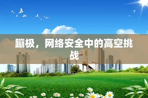 蹦极，网络安全中的高空挑战