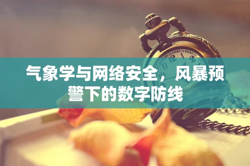 气象学与网络安全，风暴预警下的数字防线