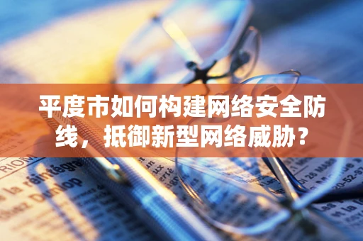 平度市如何构建网络安全防线，抵御新型网络威胁？