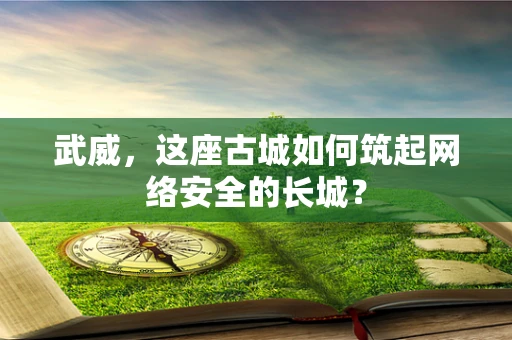 武威，这座古城如何筑起网络安全的长城？
