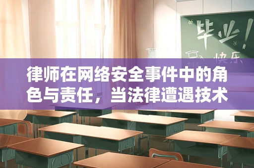律师在网络安全事件中的角色与责任，当法律遭遇技术？