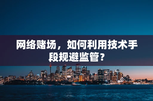 网络赌场，如何利用技术手段规避监管？