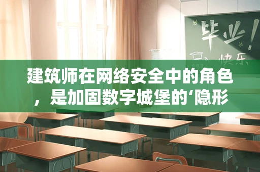 建筑师在网络安全中的角色，是加固数字城堡的‘隐形’英雄吗？