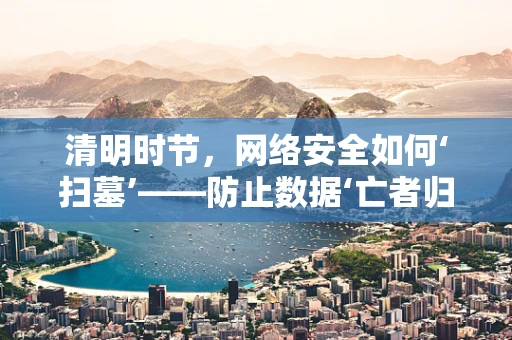 清明时节，网络安全如何‘扫墓’——防止数据‘亡者归来’？
