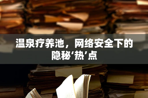 温泉疗养池，网络安全下的隐秘‘热’点