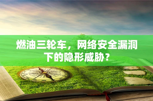 燃油三轮车，网络安全漏洞下的隐形威胁？