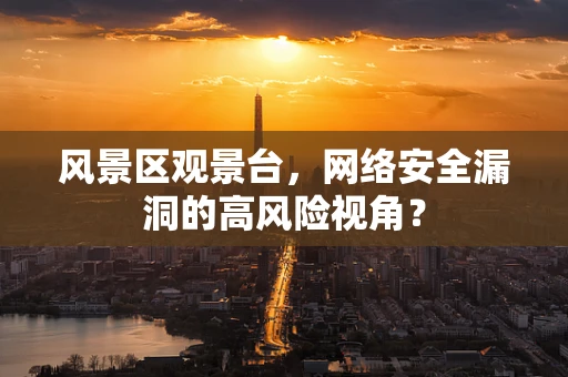 风景区观景台，网络安全漏洞的高风险视角？