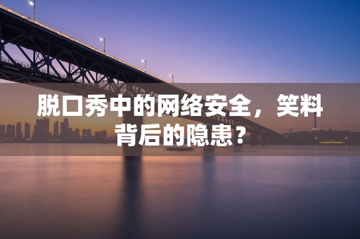 脱口秀中的网络安全，笑料背后的隐患？