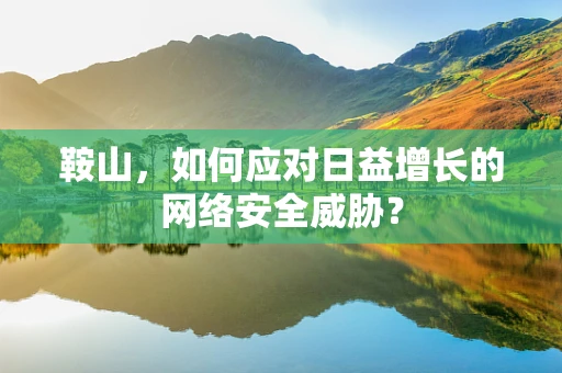 鞍山，如何应对日益增长的网络安全威胁？