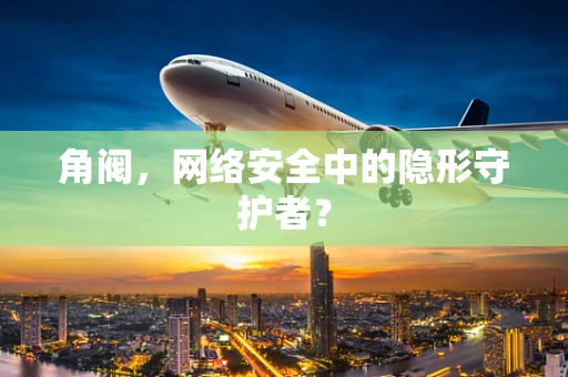 角阀，网络安全中的隐形守护者？