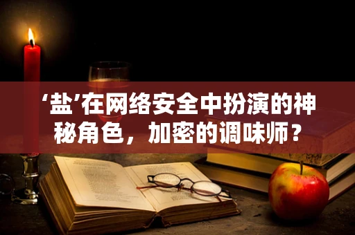 ‘盐’在网络安全中扮演的神秘角色，加密的调味师？