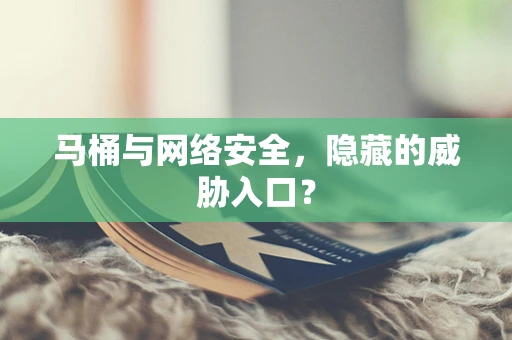 马桶与网络安全，隐藏的威胁入口？