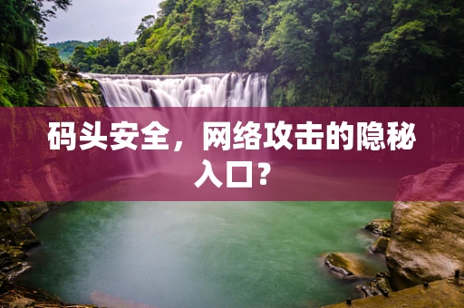 码头安全，网络攻击的隐秘入口？
