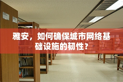 雅安，如何确保城市网络基础设施的韧性？