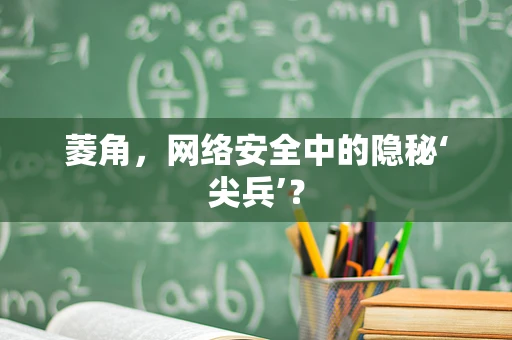 菱角，网络安全中的隐秘‘尖兵’？