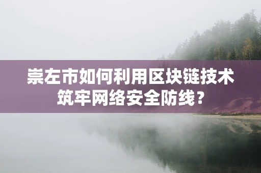 崇左市如何利用区块链技术筑牢网络安全防线？