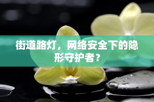 街道路灯，网络安全下的隐形守护者？