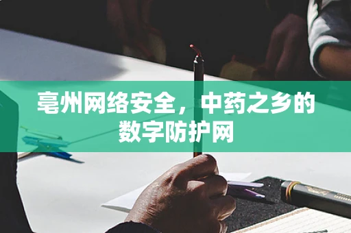 亳州网络安全，中药之乡的数字防护网