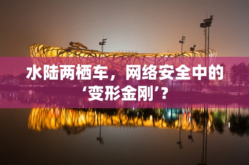 水陆两栖车，网络安全中的‘变形金刚’？
