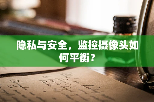 隐私与安全，监控摄像头如何平衡？