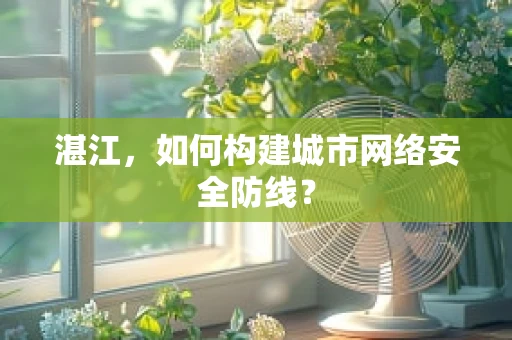 湛江，如何构建城市网络安全防线？