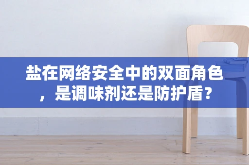 盐在网络安全中的双面角色，是调味剂还是防护盾？