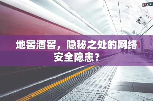 地窖酒窖，隐秘之处的网络安全隐患？