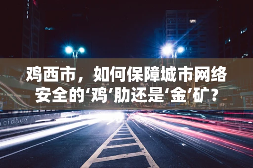 鸡西市，如何保障城市网络安全的‘鸡’肋还是‘金’矿？