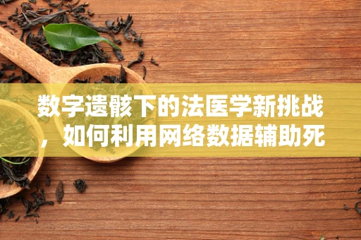 数字遗骸下的法医学新挑战，如何利用网络数据辅助死因鉴定？