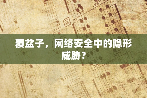 覆盆子，网络安全中的隐形威胁？