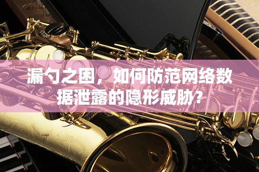 漏勺之困，如何防范网络数据泄露的隐形威胁？