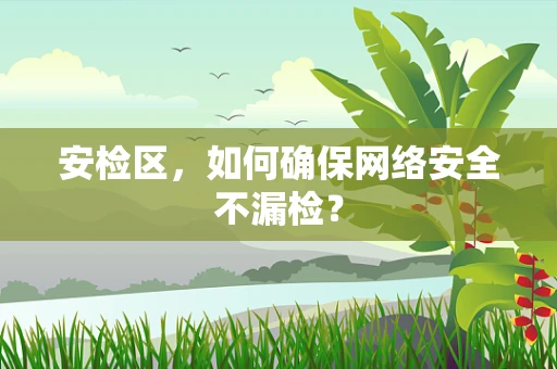 安检区，如何确保网络安全不漏检？