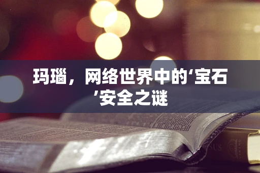 玛瑙，网络世界中的‘宝石’安全之谜