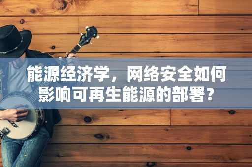 能源经济学，网络安全如何影响可再生能源的部署？