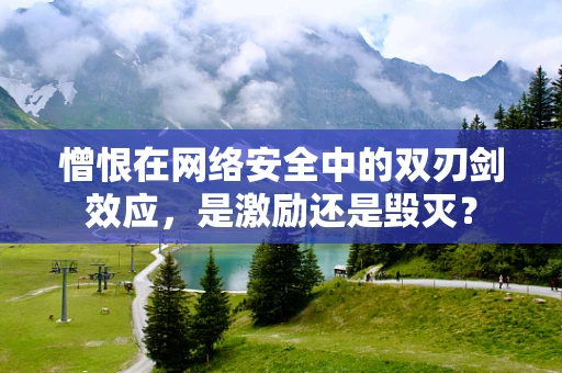 憎恨在网络安全中的双刃剑效应，是激励还是毁灭？