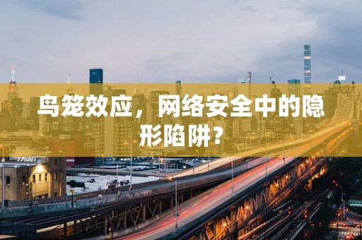 鸟笼效应，网络安全中的隐形陷阱？