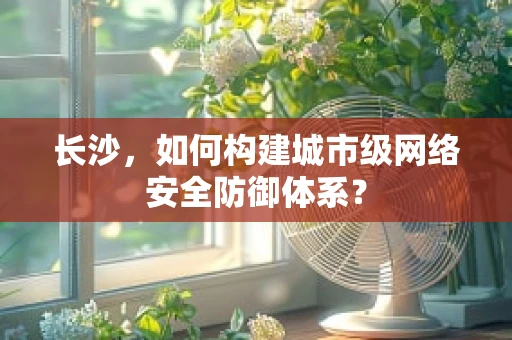 长沙，如何构建城市级网络安全防御体系？