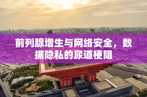前列腺增生与网络安全，数据隐私的尿道梗阻