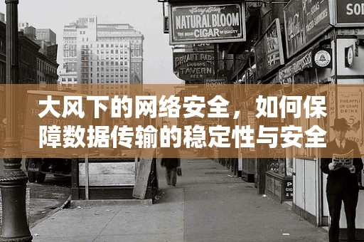 大风下的网络安全，如何保障数据传输的稳定性与安全性？