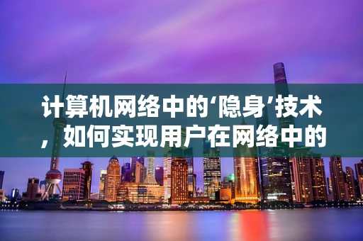 计算机网络中的‘隐身’技术，如何实现用户在网络中的匿名性？