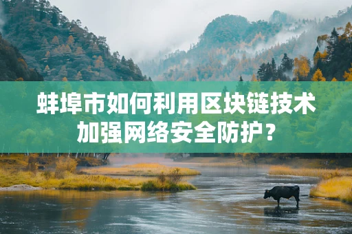 蚌埠市如何利用区块链技术加强网络安全防护？