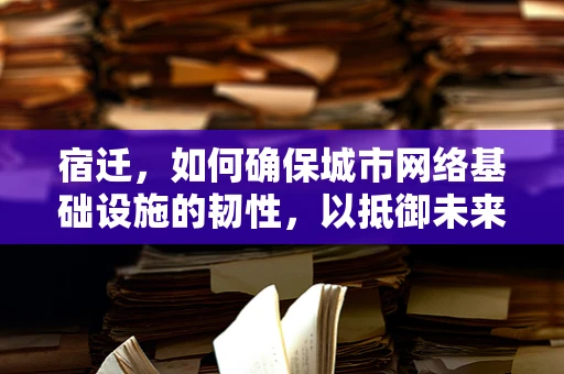 宿迁，如何确保城市网络基础设施的韧性，以抵御未来潜在的网络攻击？