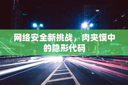 网络安全新挑战，肉夹馍中的隐形代码