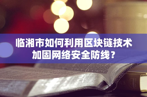 临湘市如何利用区块链技术加固网络安全防线？